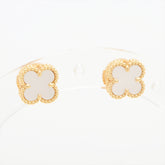 Van Cleef & Arpels Sweet Alhambra Mother of Pearl Earrings 2023
